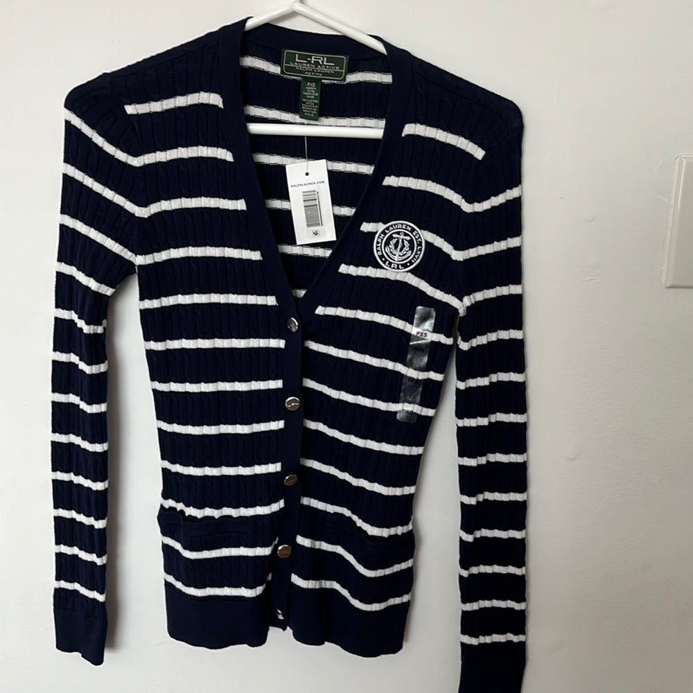 Lauren Ralph Lauren Petite Cable Knit Cardigan